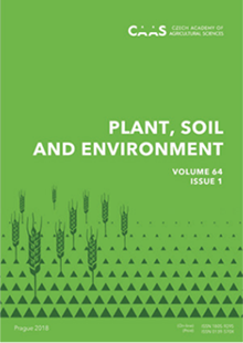 Obálka časopisu Plant, Soil and Environment