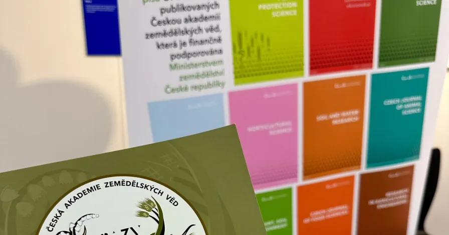 Prezentace ČAZV a časopisu Czech Journal of Food Sciences na konferenci Den VÚM