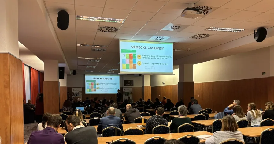 Prezentace časopisů ČAZV na konferenci „Aktuální poznatky v pěstování, šlechtění, ochraně rostlin a zpracování produktů“