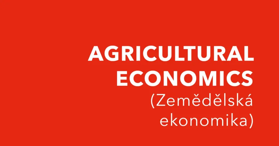 Agricultural Economics (AGRICECON)