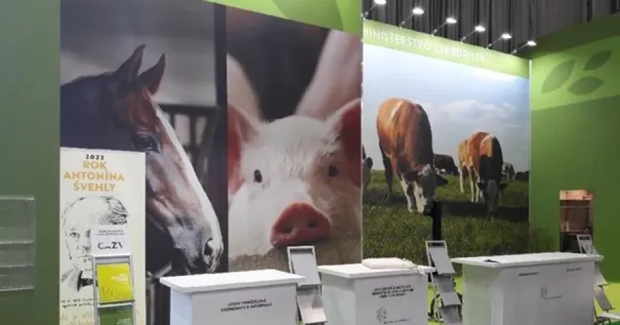 Prezentace časopisů Czech Journal of Animal Science a Veterinární Medicína na Národní výstavě hospodářských zvířat 2023 v Brně