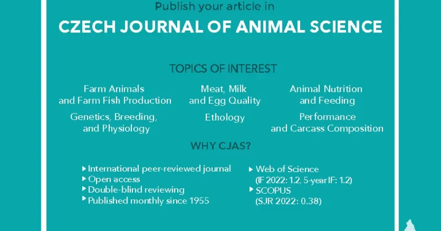 Časopis Czech Journal of Animal Science je prezentován na vědecké konferenci na Slovensku