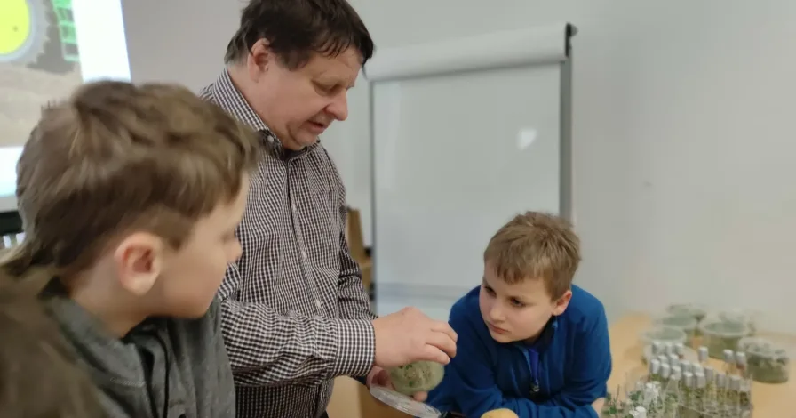 Přednáška o bramborách v rámci Dětské zemědělské akademie