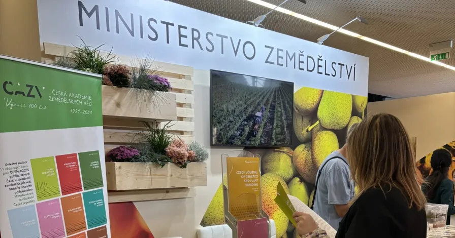 Propagace časopisů na výstavě  Flora Olomouc – Hortikomplex 2024