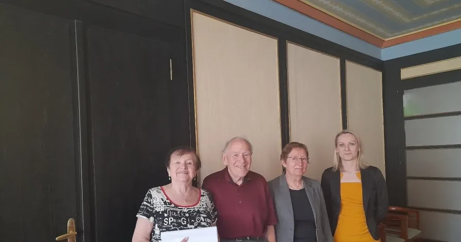 Setkání editorky a koeditorky časopisu Czech Journal of Food Sciences a zaměstnanců ČAZV s prof. Pavlem Jelenem