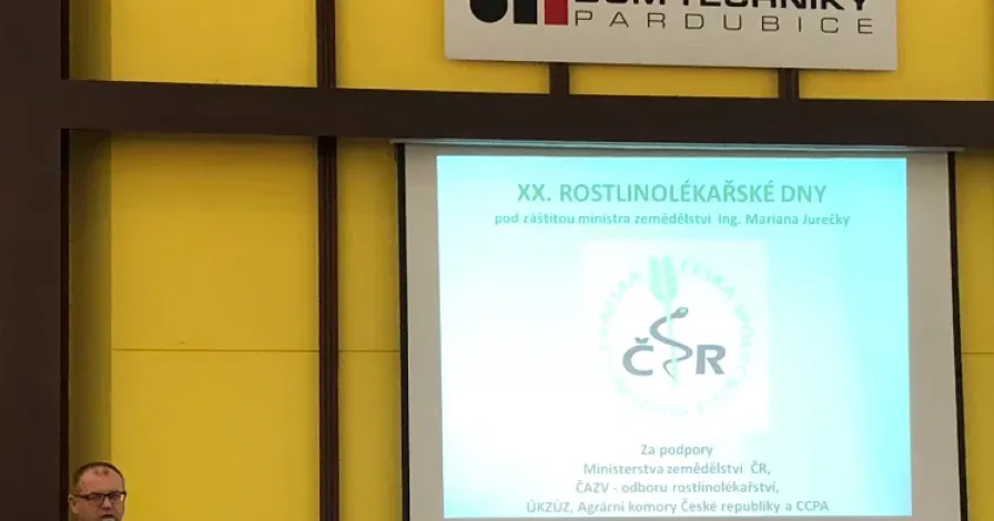 Předseda ČAZV vystoupil na konferenci Rostlinolékařské dny