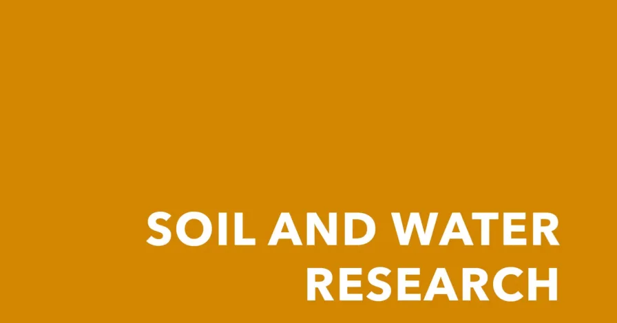 Soil and Water Research (SWR)
