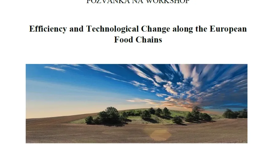 Workshop „Efficiency and Technological Change along the European Food Chains“ 
