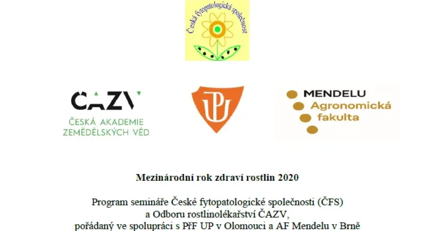 Seminář „Rezistence rostlin vůči chorobám a škůdcům jako nezbytná součást integrované ochrany“