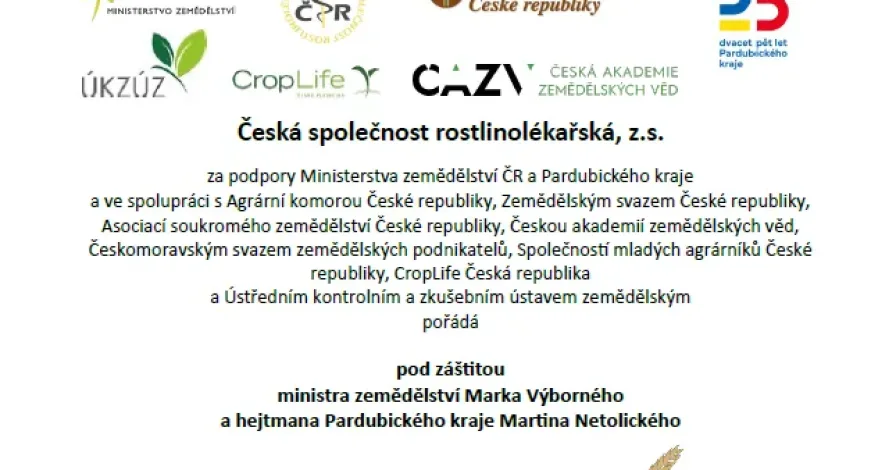 XXVII. Rostlinolékařské dny