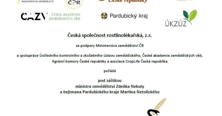 XXIV. Rostlinolékařské dny