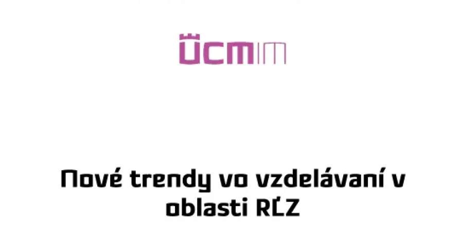 Mezinárodní vědecká konference „Nové trendy ve vzdělávaní v oblasti ŘLZ“