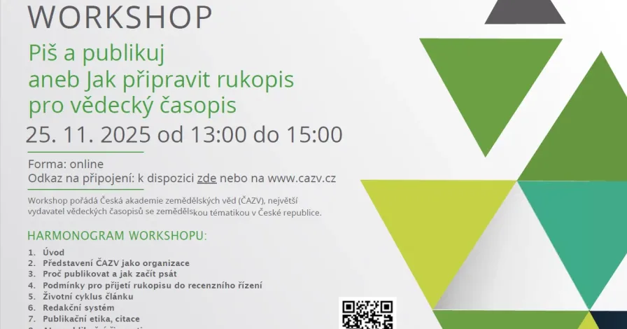Workshop „Piš a publikuj“