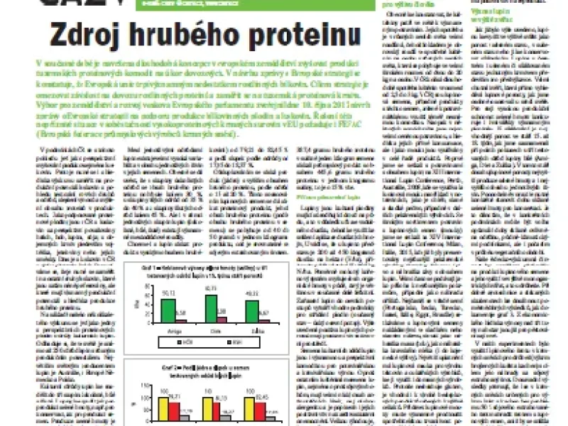 Členové ČAZV opět publikují v časopise Zemědělec