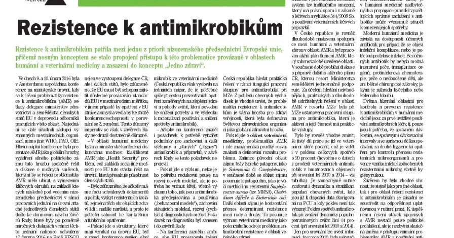 Rezistence k antimikrobikům