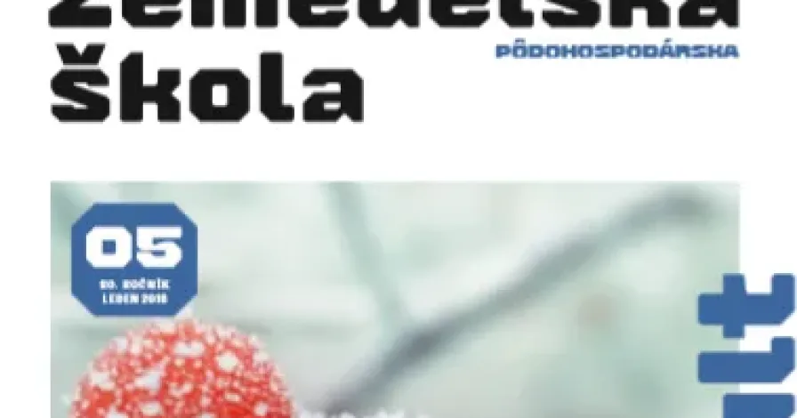 Členové ČAZV opět publikují v časopise Zemědělská škola